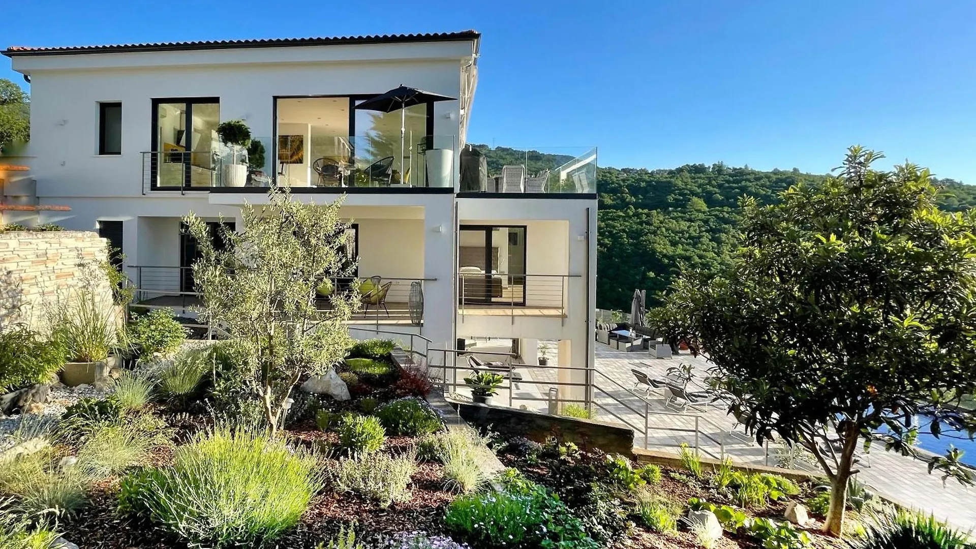 Villa White Pearl Opatija Haus A Mit Meerblick Und Pool Veprinac
