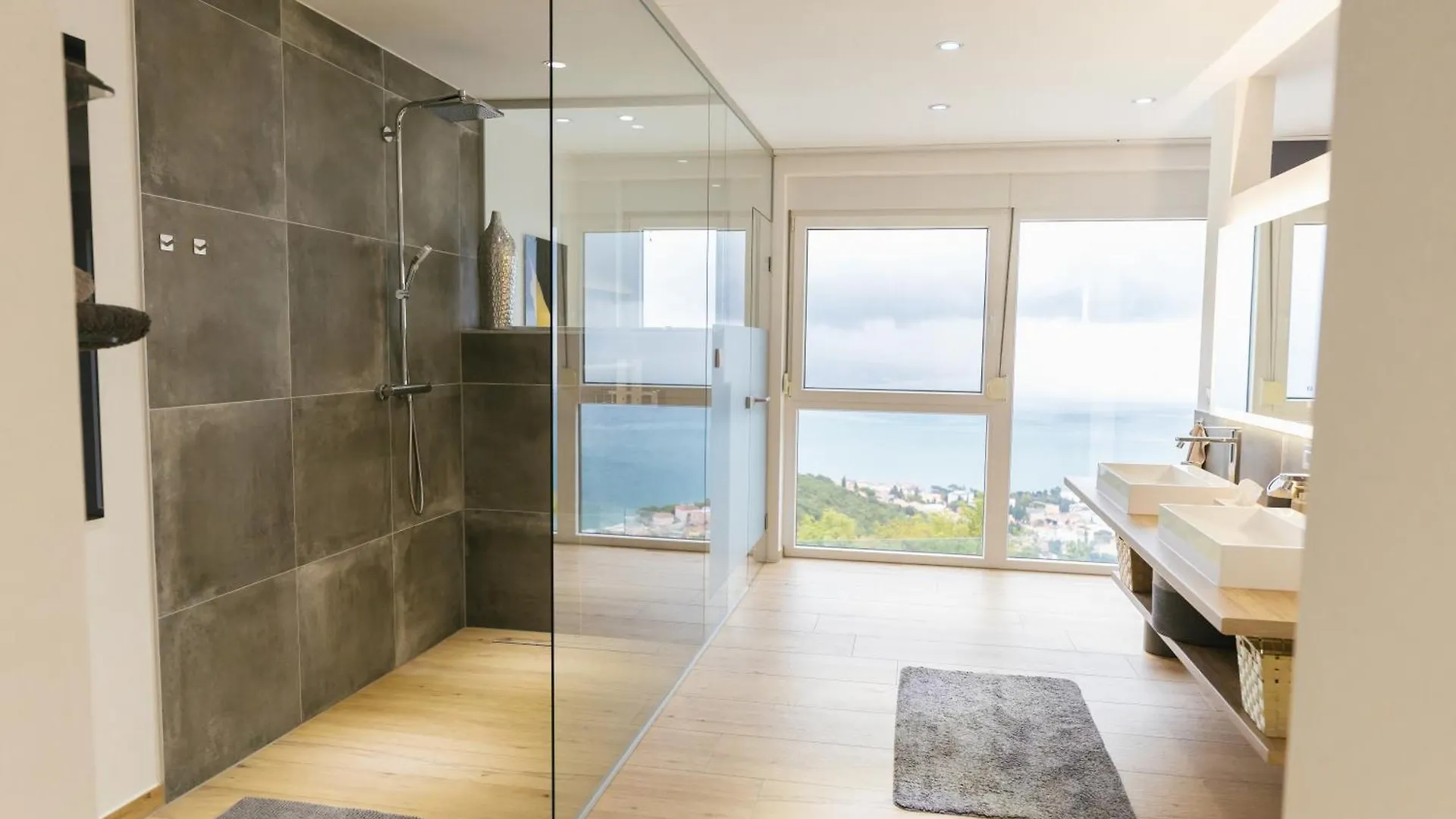 Villa White Pearl Opatija Haus A Mit Meerblick Und Pool Veprinac Croatia